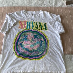Nirvana oversized tee from Urban Outfitters!